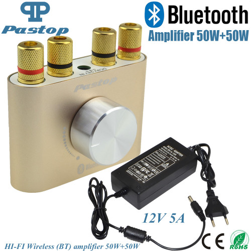 Amplificator sunet Bluetooth Hifi Stereo 50W + 50W statie amplificare