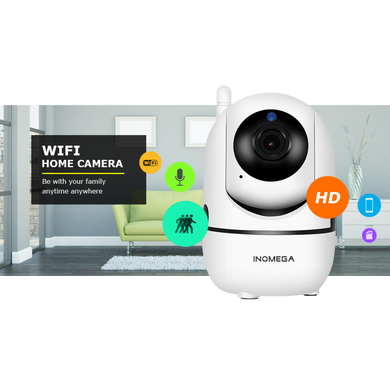 Camera video WiFi urmarire miscare 360 de grade supraveghere copil INQMEGA 1080P