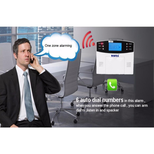 Sistem de securitate alarma GSM pentru casa apartament Wofea