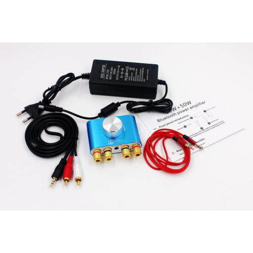 Amplificator sunet Bluetooth Hifi Stereo 50W + 50W statie amplificare