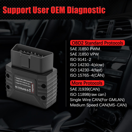 Diagnoza  Vgate VLinker MC+ BT 3.0 V2.2 multimarca Ford-Mazda, BimmerCode, FORScan, Resetari, Live Data, Regenerare DPF, Control Flaps, ASD, Programare, Scanner J2534, ELM 327
