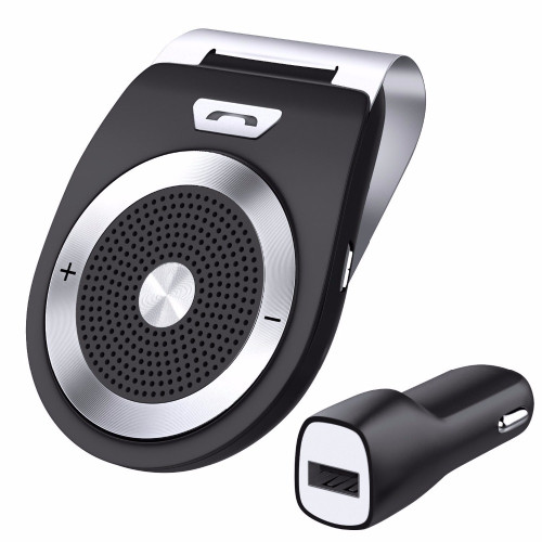 Hands free car kit auto Bluetooth V4.1 pentru două telefoane simultan