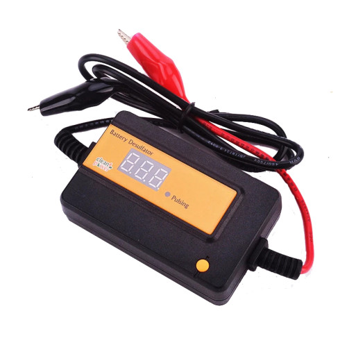 Desulfator automat cu impulsuri 2A max pentru baterii cu plumb acid gel regenerator de baterii 12-48V