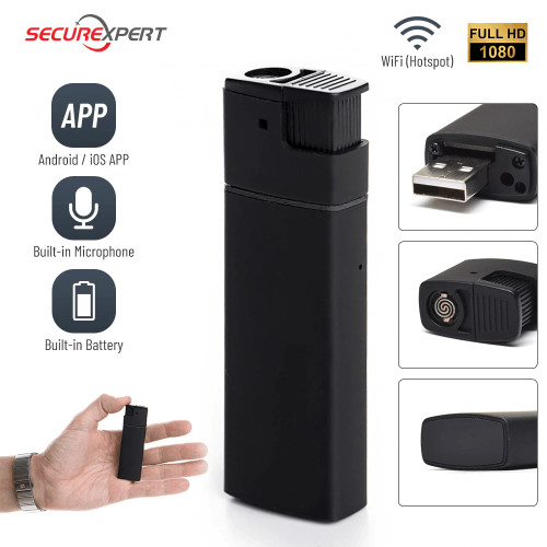 Camera video ascunsa in bricheta, Full HD 1080P, conectare USB