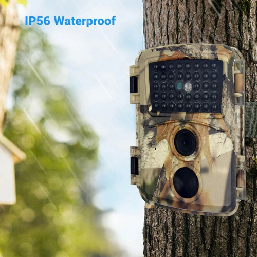 Camera de supraveghere vanatoare Bemdeke PR600C 12MP 1080P detectie miscare, infrarosu, exterior, bateriile tin foarte mult timp