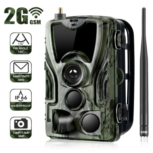 Camera de vanatoare Suntek HC801M, cu baterii, transmite pe telefon