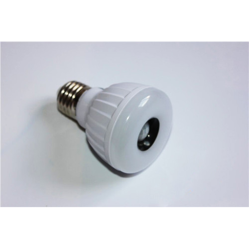 Bec LED 5W/220V cu senzor de lumina si prezenta - aprindere automata