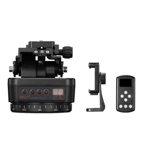 Gimbal stabilizator 360° ZIFON YT-1000, cu cap panoramic rotativ motorizat automat, pentru smartphone, DSLR, se poate monta pe trepied pentru fotografii si filmari de studio