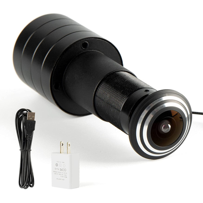 Vizor electronic cu transmitere pe telefon si card V380, detectie miscare, UHD, Wi-Fi, senzor Sony