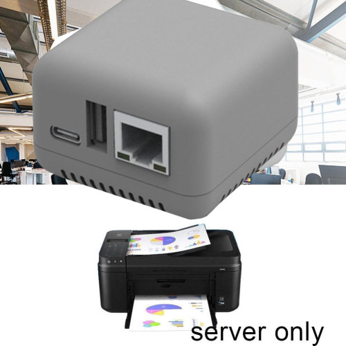 Print Server mini NIHAO NP330 WIFI, compatibil cu orice imprimanta, puteti printa direct, prin wireless, de pe telefon, laptop, tableta, computer