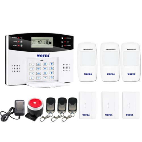 Sistem de securitate alarma GSM pentru casa apartament Wofea